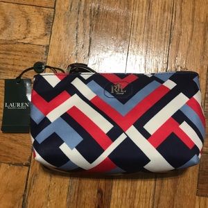 Lauren Ralph Lauren : Wristlet/ cosmetic bag